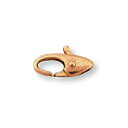 【1個売り】 留め具 18金 ピンクゴールド 小フック 縦9.0mm 横5.5mm カニカン カニ環 クラスプ|手芸用品 金具 飾り パーツ 部品 K18PG ...