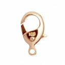 【1個売り】 留め具 18金 ピンクゴールド フック 縦11.5mm カニカン カニ環 クラスプ|手芸用品 金具 飾り パーツ 部品 K18PG k18 18k...