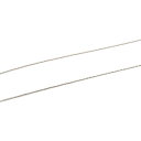 ブレスレット チェーン 18金 ホワイトゴールド グリームカット入り4面カットロング小豆チェーン 幅0.8mm 長さ15cm|鎖 K18WG k18 18k 貴金属 ジュエリー レディース メンズ