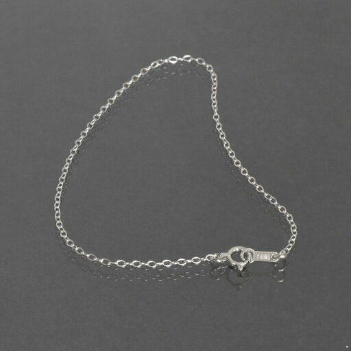 ブレスレット チェーン 18金 ホワイトゴールド 荒小豆チェーン 幅1.3mm 長さ16cm|鎖 K18WG k18 18k 貴金属 ジュエリー レディース メンズ ブレスレット チェーン 18金 ホワイトゴールド 荒小豆チェーン 幅1.3mm 長さ16cm|鎖 K18WG k18 18k 貴金属 ジュエリー レディース メンズ