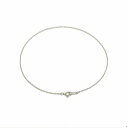 ブレスレット チェーン 18金 ホワイトゴールド 小豆チェーン 幅1.3mm 長さ18cm|鎖 K18WG k18 18k 貴金属 ジュエリー レディース メン...