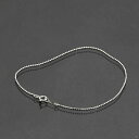 ブレスレット チェーン 18金 ホワイトゴールド カットボールチェーン 幅1.0mm 長さ20cm|鎖 K18WG k18 18k 貴金属 ジュエリー レディー...