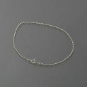 ブレスレット チェーン 18金 ホワイトゴールド ボールチェーン 幅1.2mm 長さ22cm|鎖 K18WG k18 18k 貴金属 ジュエリー レディース メ...