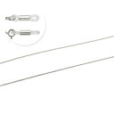 メガネチェーン 18金 ホワイトゴールド グリームカット入り4面カットロング小豆チェーン(筒型) 幅2.0mm 長さ70cm 眼鏡チェーン|鎖 K18WG k1...