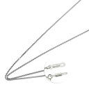 メガネチェーン 18金 ホワイトゴールド ベネチアンチェーン(筒型) 幅0.9mm 長さ70cm 眼鏡チェーン|鎖 K18WG k18 18k 貴金属 ジュエリ...