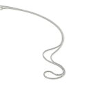 ネックレス チェーン 18金 ホワイトゴールド カットポンパチェーン 幅1.3mm 長さ80cm|鎖 K18WG k18 18k 貴金属 ジュエリー レディース...