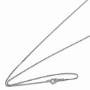 ネックレス チェーン 18金 ホワイトゴールド ベネチアンチェーン 幅0.9mm 長さ60cm|鎖 K18WG k18 18k 貴金属 ジュエリー レディース ...