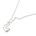 ネックレス チェーン 18金 ホワイトゴールド ベネチアンチェーン 幅0.8mm 長さ60cm|鎖 K18WG k18 18k 貴金属 ジュエリー レディース ...