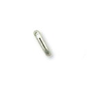 【1個売り】 バチカン 18金 ホワイトゴールド 甲丸バチカン 縦7.6mm 横2.2mm ペンダントトップ用|手芸用品 金具 飾り パーツ 部品 K18WG ...