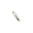 【1個売り】 バチカン 18金 ホワイトゴールド 甲丸バチカン 縦6.8mm 横1.5mm ペンダントトップ用|手芸用品 金具 飾り パーツ 部品 K18WG ...
