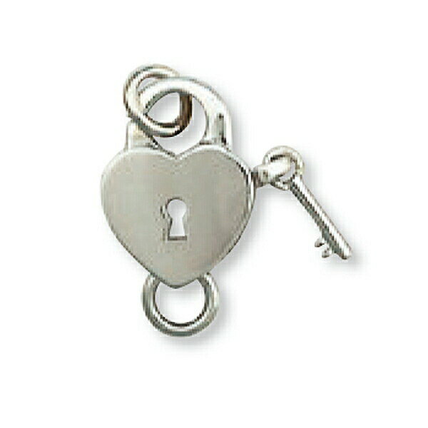 【1個売り】 留め具 18金 ホワイトゴールド ハート鍵型フック 縦19.0mm 横14.0mm カニカン カニ環 クラスプ|手芸用品 金具 飾り パーツ 部品...