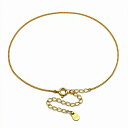 アンクレット チェーン 18金 イエローゴールド 2面カット喜平チェーン 幅0.9mm 長さ24cm|鎖 K18YG k18 18k 貴金属 ジュエリー レディース メンズ