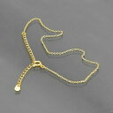 アンクレット チェーン 18金 イエローゴールド 4面カット小豆チェーン 幅1.2mm 長さ24cm|鎖 K18YG k18 18k 貴金属 ジュエリー レディ...