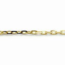 ブレスレット チェーン 18金 イエローゴールド グリームカット入り4面カット小豆チェーン 幅0.85mm 長さ19cm|鎖 K18YG k18 18k 貴金属 ジュエリー レディース メンズ