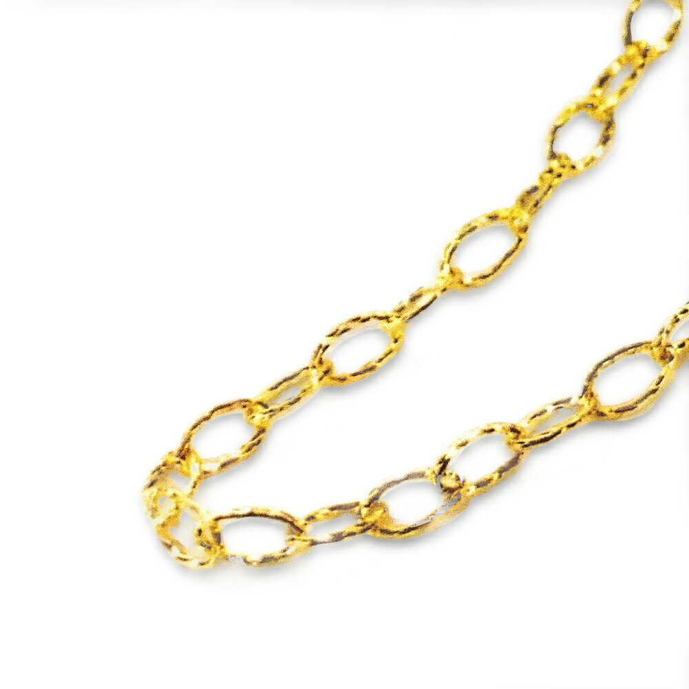 ブレスレット チェーン 18金 イエローゴールド カプリチェーン 幅3.4mm 長さ20cm|鎖 K18YG k18 18k 貴金属 ジュエリー レディース メ...