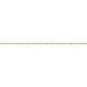 ブレスレット チェーン 18金 イエローゴールド リボンチェーン 幅1.1mm 長さ20cm|鎖 K18YG k18 18k 貴金属 ジュエリー レディース メ...