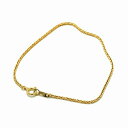 ブレスレット チェーン 18金 イエローゴールド 4面カットスパイクチェーン 幅1.0mm 長さ16cm|鎖 K18YG k18 18k 貴金属 ジュエリー レディース メンズ