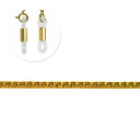 メガネチェーン 18金 イエローゴールド エチュードチェーン(筒型) 幅1.75mm 長さ70cm 眼鏡チェーン|鎖 K18YG k18 18k 貴金属 ジュエ...