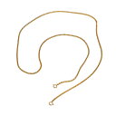 マスクチェーン 18金 イエローゴールド 2面カット喜平チェーン 幅2.3mm 長さ70cm|鎖 K18YG k18 18k 貴金属 ジュエリー レディース メ...