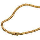 ネックレス チェーン 18金 イエローゴールド 2面カット喜平チェーン 幅3.2mm 長さ60cm|鎖 K18YG k18 18k 貴金属 ジュエリー レディー...