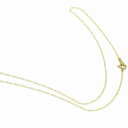 ネックレス チェーン 18金 イエローゴールド リボンチェーン 幅1.1mm 長さ80cm|鎖 K18YG k18 18k 貴金属 ジュエリー レディース メン...