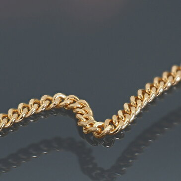 ネックレス チェーン 18金 イエローゴールド 2面カット喜平チェーン 幅1.8mm 長さ40cm|鎖 K18YG 18k 貴金属 ジュエリー レディース メンズ 母の日 プレゼント ギフト 無料ラッピング