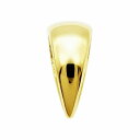 【1個売り】 バチカン 18金 イエローゴールド シンプルバチカン 縦9.0mm 横4.0mm ペンダントトップ用|手芸用品 金具 飾り パーツ 部品 K18Y...