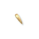 【1個売り】 バチカン 18金 イエローゴールド シンプルバチカン 縦7.4mm 横2.1mm ペンダントトップ用|手芸用品 金具 飾り パーツ 部品 K18Y...
