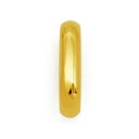 【1個売り】 バチカン 18金 イエローゴールド 甲丸バチカン 縦8.5mm 横2.0mm ペンダントトップ用|手芸用品 金具 飾り パーツ 部品 K18YG ...