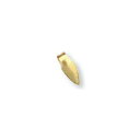 【1個売り】 バチカン 18金 イエローゴールド シンプルバチカン 縦6.3mm 横2.5mm ペンダントトップ用|手芸用品 金具 飾り パーツ 部品 K18Y...