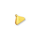 【1個売り】 エンドパーツ 18金 イエローゴールド サンドイッチ金具 縦7.0mm 横8.0mm 留め具|手芸用品 金具 飾り パーツ 部品 K18YG k1...