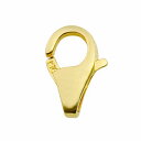 【1個売り】 留め具 18金 イエローゴールド 小フック 縦7.5mm カニカン カニ環 クラスプ|手芸用品 金具 飾り パーツ 部品 K18YG k18 18k 貴金属