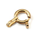 【1個売り】 留め具 18金 イエローゴールド 輪王 直径5.0mm 引き輪 ヒキワ クラスプ|手芸用品 金具 飾り パーツ 部品 K18YG k18 18k ...