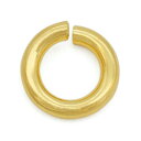 【1個売り】 丸カン 18金 イエローゴールド 丸環 線径1.0mm 直径5.0mm マルカン|手芸用品 金具 飾り パーツ 部品 K18YG k18 18k ...