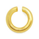 【1個売り】 丸カン 18金 イエローゴールド 丸環 線径0.55mm 直径2.4mm マルカン|手芸用品 金具 飾り パーツ 部品 K18YG k18 18k...