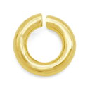 【1個売り】 丸カン 18金 イエローゴールド 丸環 線径0.7mm 直径3.0mm マルカン|手芸用品 金具 飾り パーツ 部品 K18YG k18 18k ...