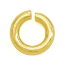 【1個売り】 丸カン 18金 イエローゴールド 丸環 線径0.8mm 直径3.5mm マルカン|手芸用品 金具 飾り パーツ 部品 K18YG k18 18k ...