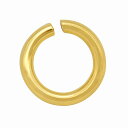 【1個売り】 丸カン 18金 イエローゴールド 丸環 線径0.8mm 直径5.0mm マルカン|手芸用品 金具 飾り パーツ 部品 K18YG k18 18k ...
