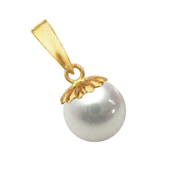 ペンダントトップ 18金 イエローゴールド あこや真珠ペンダント 7.0mm玉 ペンダントヘッドのみ パール｜K18YG k18 18k 貴金属 ジュエリー レディース