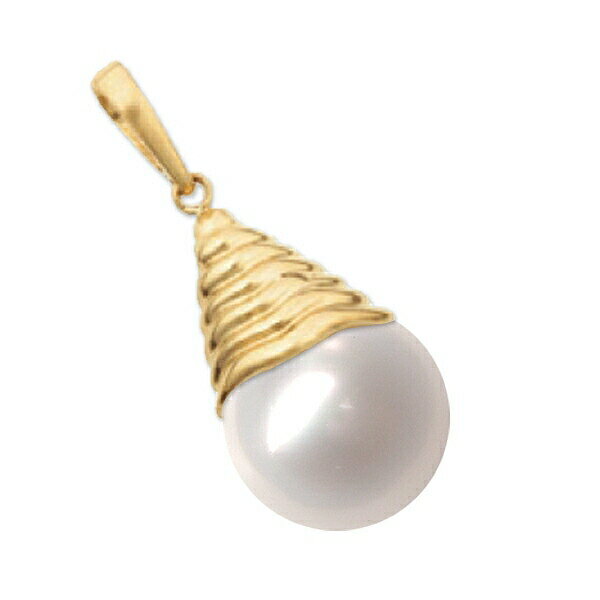 ペンダントトップ 18金 イエローゴールド あこや真珠ペンダント 10.0mm玉 ペンダントヘッドのみ パール｜K18YG k18 18k 貴金属 ジュエリー レディース