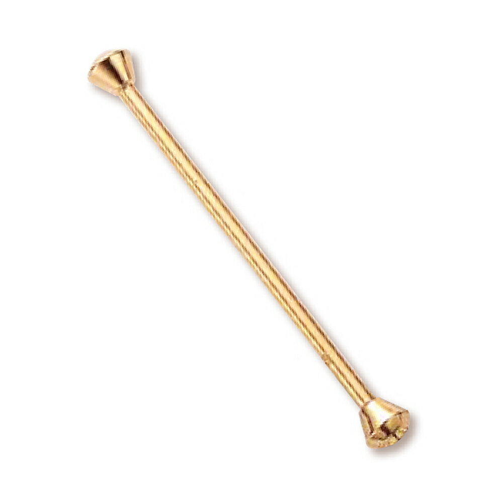 カラーピン 18金 イエローゴールド ピンホールシャツ用カラーバー Yシャツ 襟 スーツ|K18YG k18 18k 貴金属 ジュエリー メンズ