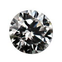 【1個売り】 天然石 ルース 天然ダイヤモンド ラウンドカット 0.1ct カラーD〜F クラリティVS｜手芸用品 金具 飾り パーツ 部品 パワーストーン 裸石 バラ 1粒