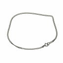 ブレスレット チェーン PT850 プラチナ 2面カット喜平チェーン 幅1.7mm 長さ16cm|鎖 850pt 貴金属 ジュエリー レディース メンズ(4)