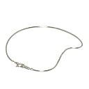 ブレスレット チェーン PT850 プラチナ 8面カットスネークチェーン 幅0.9mm 長さ20cm|鎖 850pt 貴金属 ジュエリー レディース メンズ