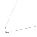 ネックレス チェーン PT850 プラチナ 2面カット喜平チェーン 幅0.8mm 長さ45cm|鎖 850pt 貴金属 ジュエリー レディース メンズ