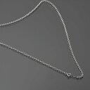ネックレス チェーン PT850 プラチナ ロールチェーン 幅2.4mm 長さ90cm|鎖 850pt 貴金属 ジュエリー レディース メンズ(4)