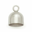 【1個売り】 エンドパーツ PT850 プラチナ キャップパーツ 外径4.0mm 内径3.5mm カツラ|手芸用品 金具 飾り パーツ 部品 850pt 貴金属