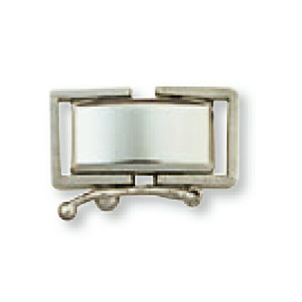 【1個売り】 留め具 PT850 プラチナ 中折れ式留具 セーフティー付き 縦16.0mm 横8.0mm クラスプ｜手芸用品 金具 飾り パーツ 部品 850pt 貴金属