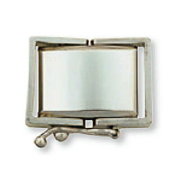 【1個売り】 留め具 PT850 プラチナ 中折れ式留具 セーフティー付き 縦18.0mm 横12.0mm クラスプ|手芸用品 金具 飾り パーツ 部品 850...