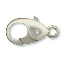 【1個売り】 留め具 PT850 プラチナ フック 縦23.0mm 横12.0mm カニカン カニ環 クラスプ|手芸用品 金具 飾り パーツ 部品 850pt ...